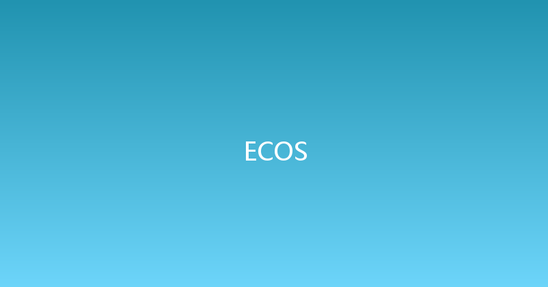 ECOS 
